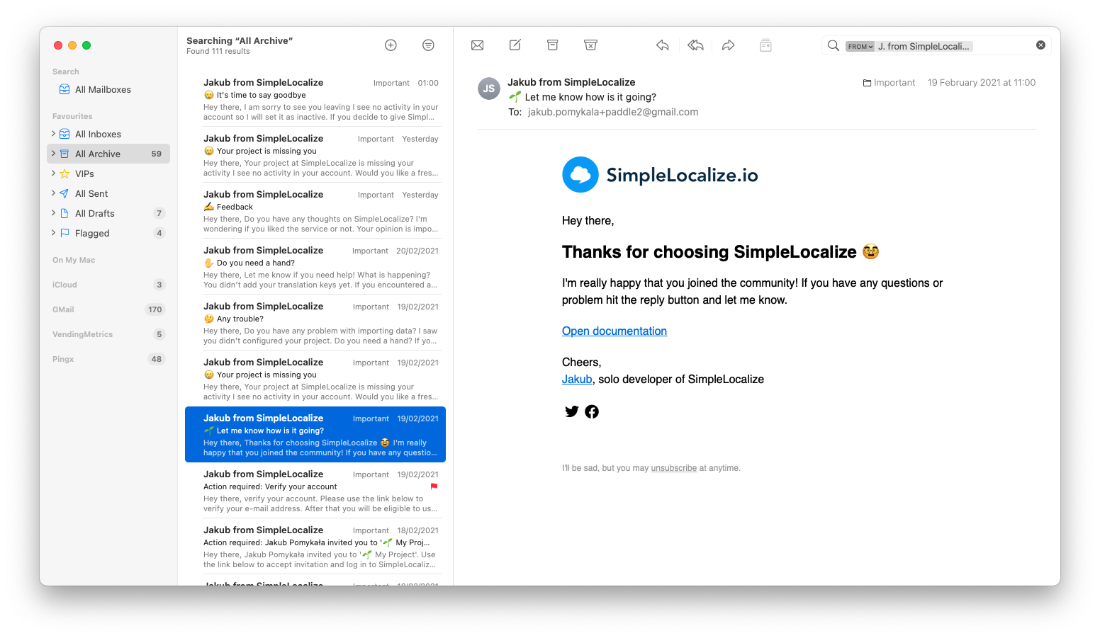 example email created with mjml