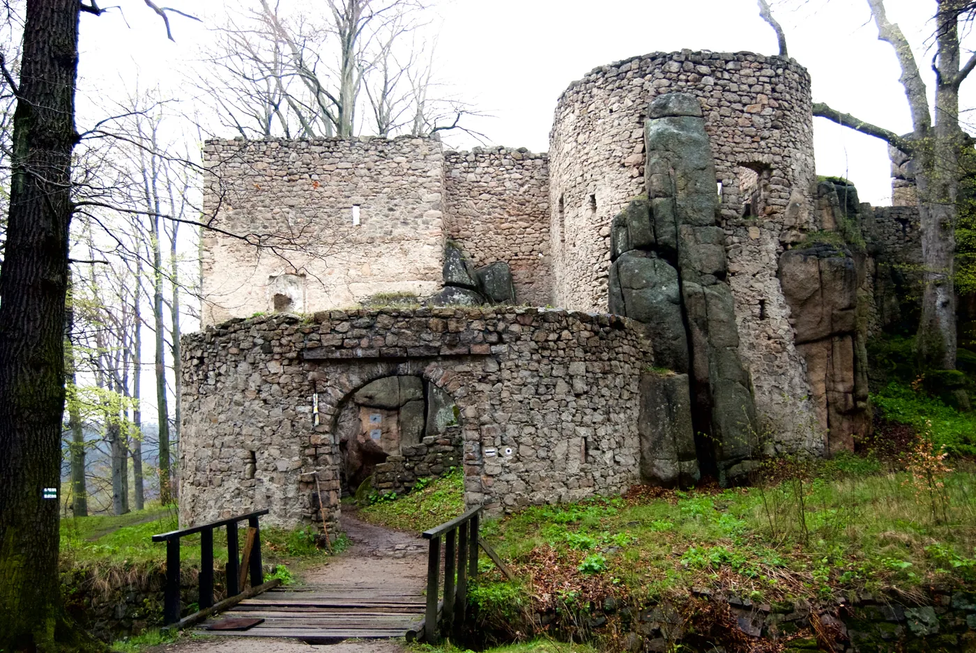 Wejście do zamku